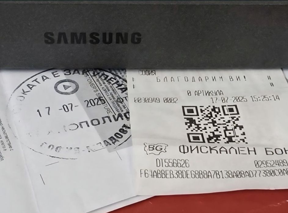 КАТО НОВ 512GB Samsung Fold 7 Гаранция Технополис 2027г. Blue | Син
