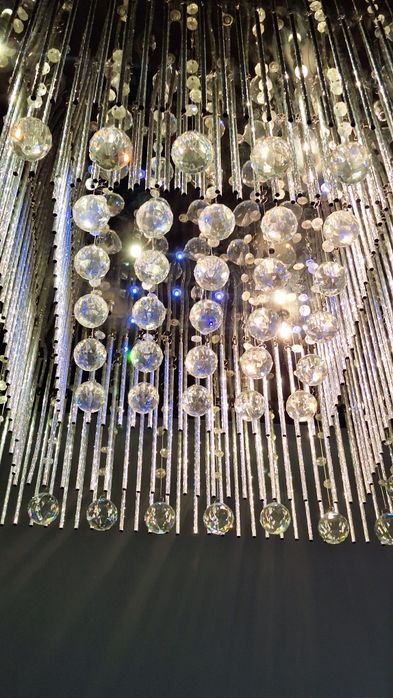 Люстра полухрусталь