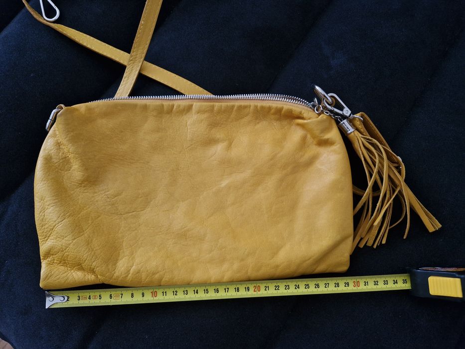 Чанта естествена кожа