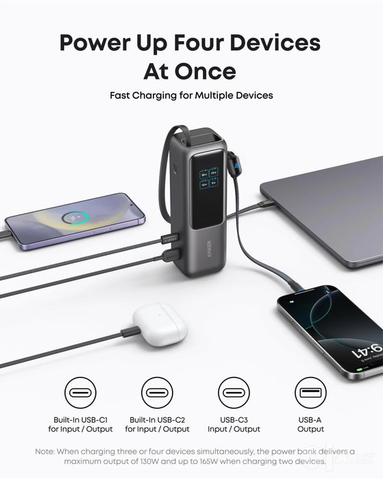 Anker Power Bank 25.000 mah 165w ZOLO