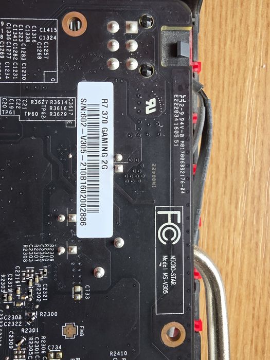Placa video MSI R7 370 2g