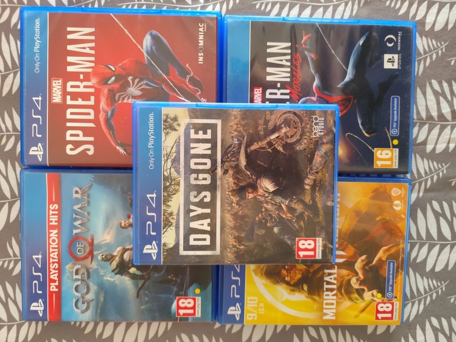 Set 5 jocuri PS 4