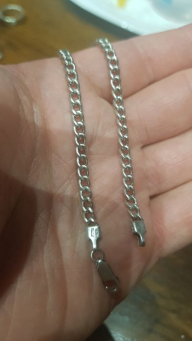 Bratara argint 925 Italy, 20 cm stare perfectă, model deosebit