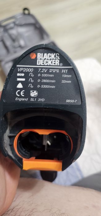 Black& Decker 7.2v комбиниран уред
