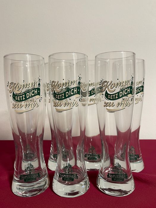 Pahare bere Kapuziner Weißbier – set 6 buc HoReCa