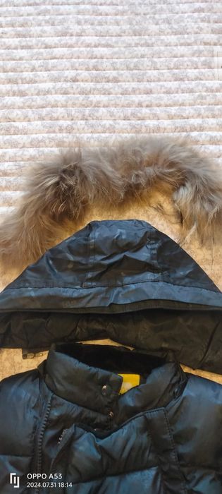 Зимний детский комбинезон