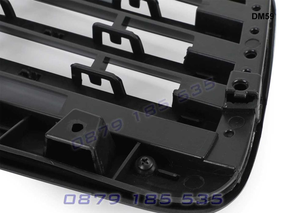 Предна черна решетка AMG Mercedes E W211 06-09г тунинг мерцедес е клас