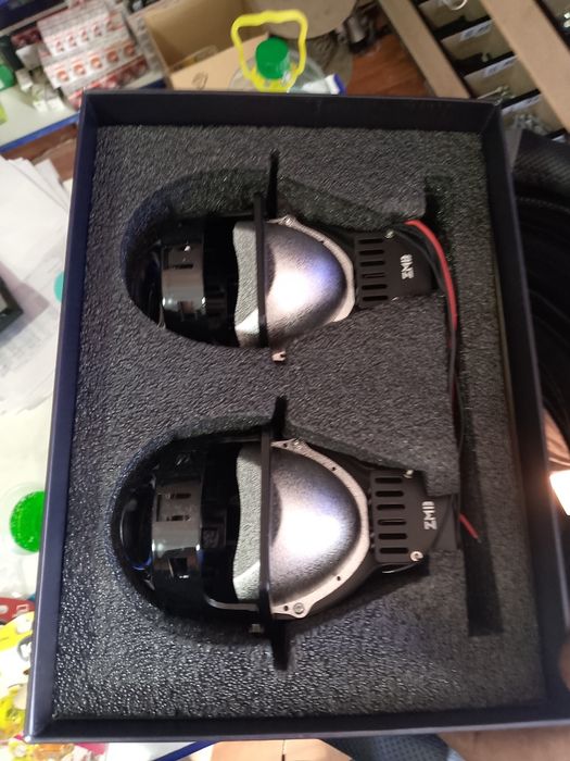 Bi led projector lens