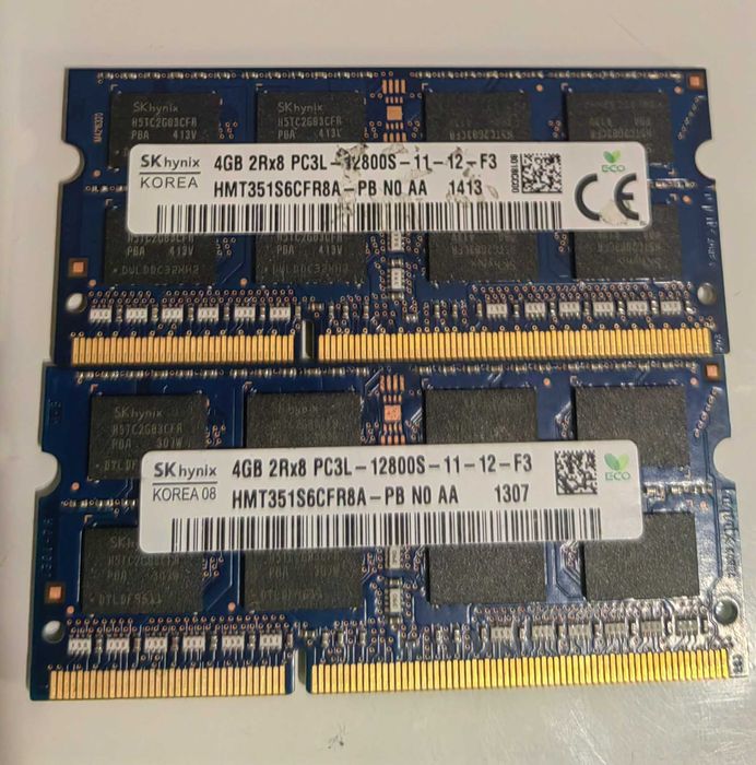 RAM памет 2х4 Gb за лаптоп