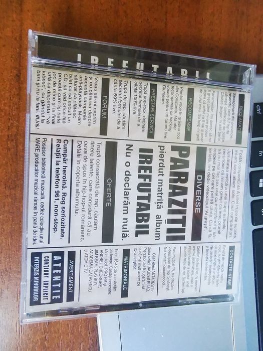 Cd Paraziții De colectie