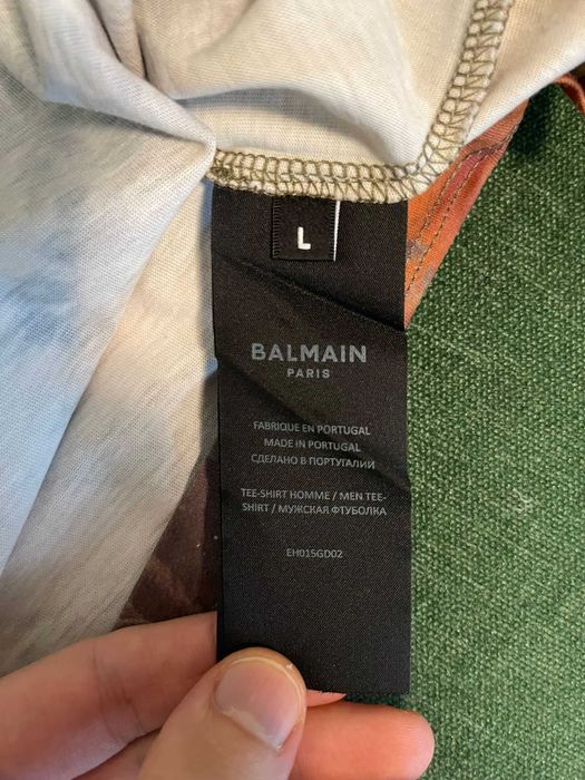 Tricou Balmain oversized pastel L