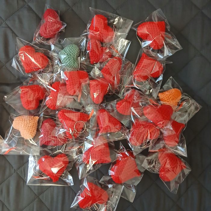 Mărțișoare croșetate