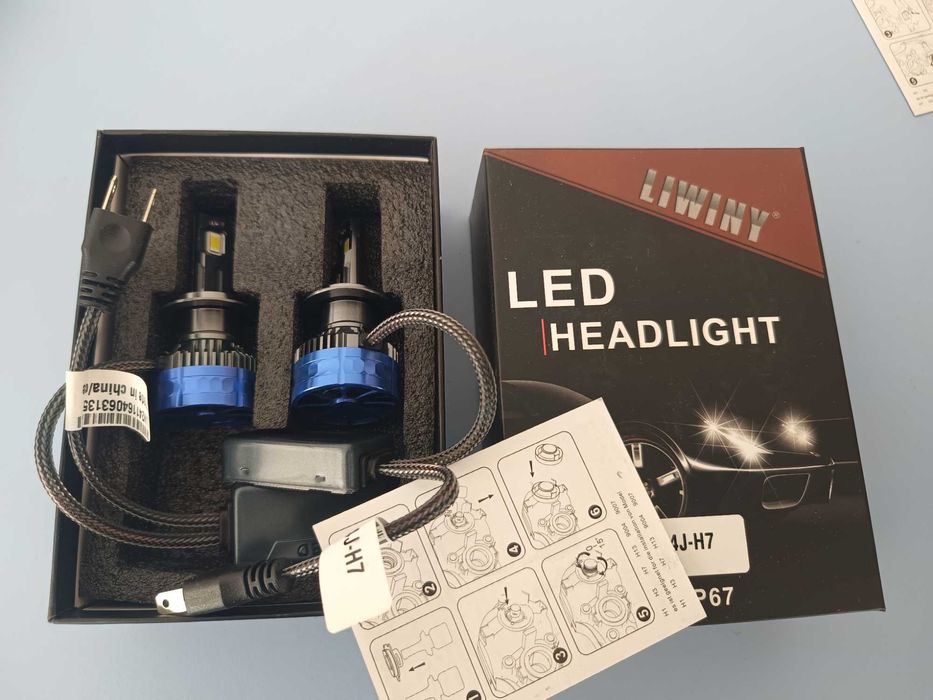 ТОП КАЧЕСТВО, Лед системи H7 LED/ Лед крушки H7  220W 25000LM 6000K