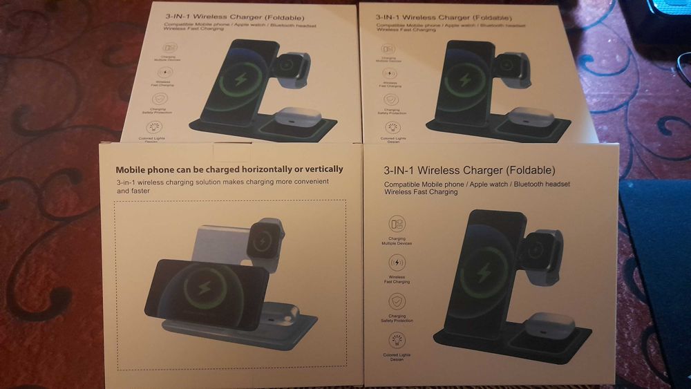 Incarcator fast wireless Apple iPhone Airpods ceasuri telefoane ,orice