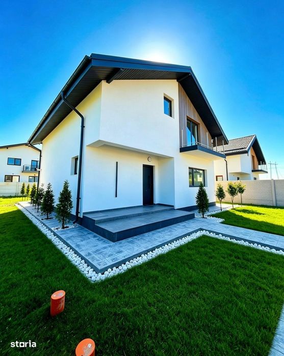Casă 4 camere modernă - Metrou Aproape - curte 400 mp - Comuna Berceni