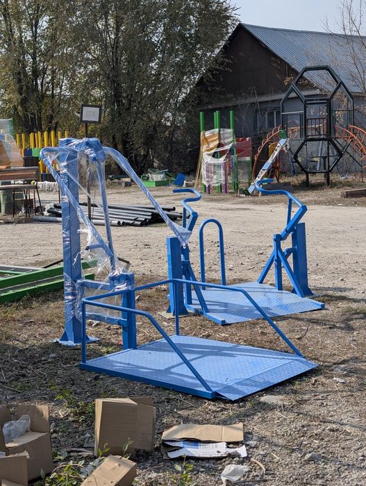 Тренажёр жим от груди для людей с ограниченными возможностями