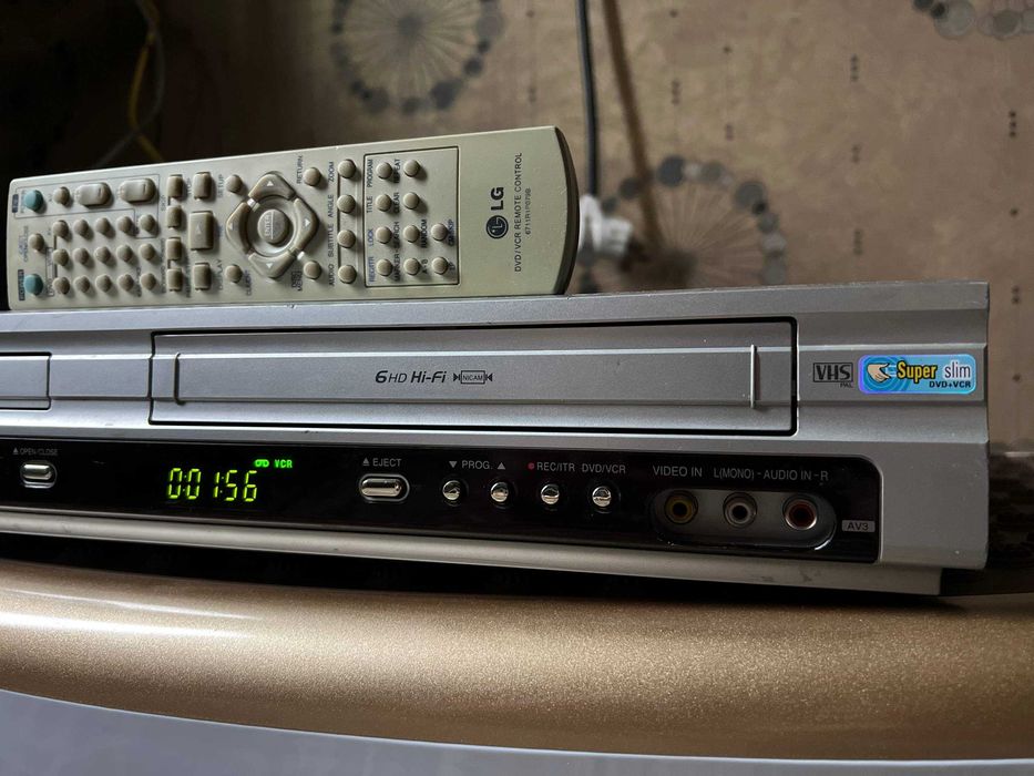 Hi Fi 6 head LG видеомагнитофон