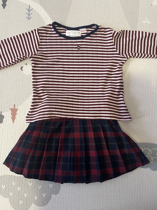 Пола и блуза Zara
