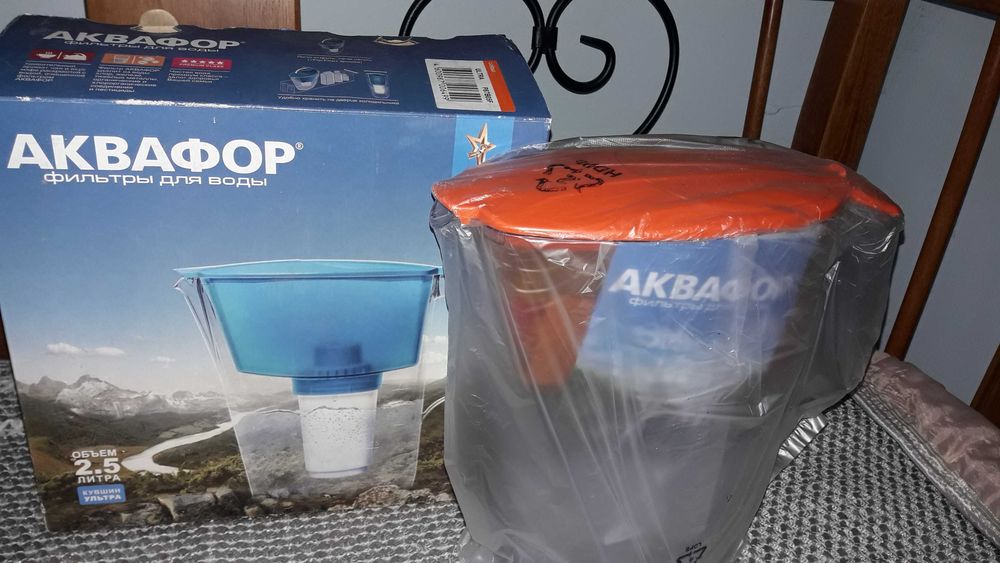 кувшин фильтр новый АКВАФОРшин