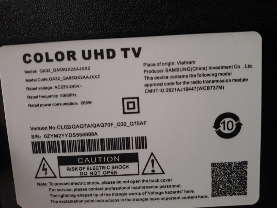 Телевизор Samsung, диагональ 145 см (55 дюймов)