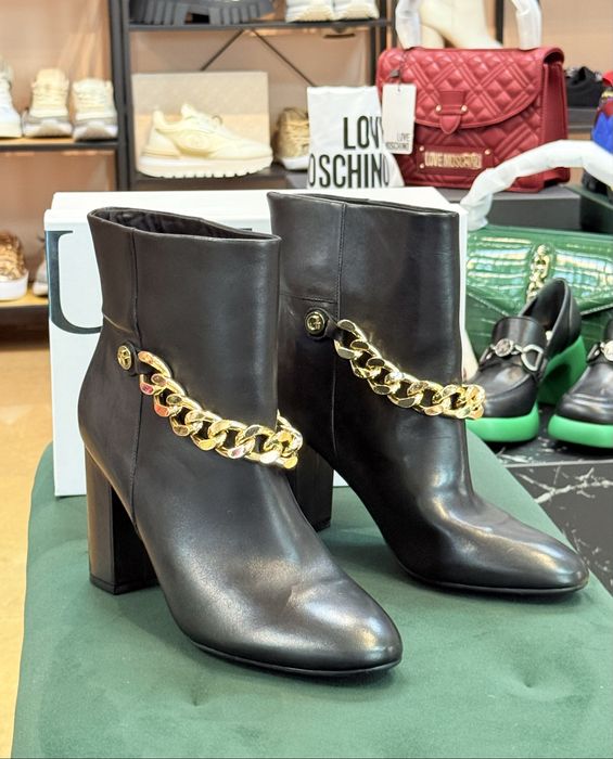 Дамски боти GUESS  Gold  естествена кожа