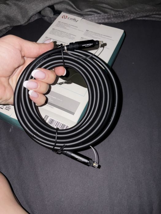 KabelDirekt оптичен аудио кабел TOSLINK