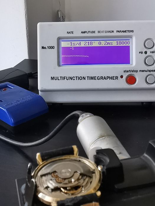 Ceas Styllux Automatic Calendar -34,5 mm -Funcționează excelent !