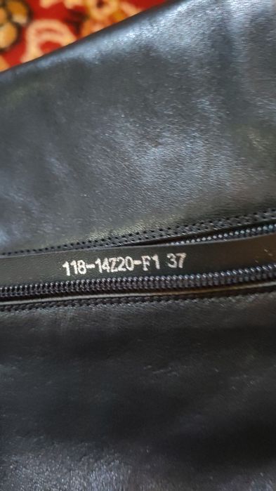 Сапоги кожанные. Европейка