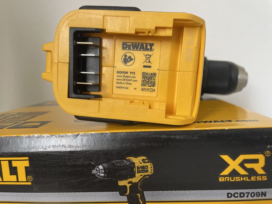 DeWALT DCD709 XR.  Filetanta / Masina de Gaurit si Insurubat  Original Nou !