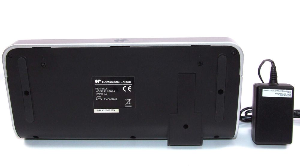 Boxa Bluetooth si statie dubla de incarcare USB, CEBS5 Continental Edison, NOUA