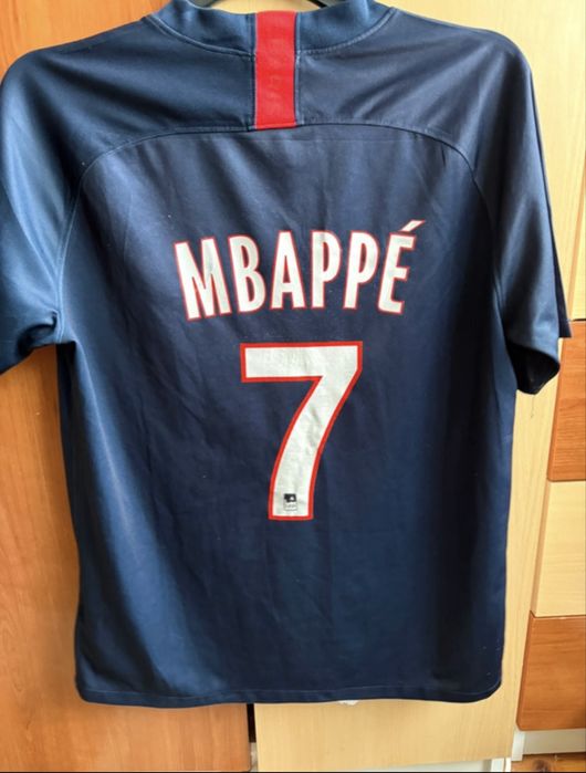 Tricou Fotbal PSG Mbappe 7 2019 2020