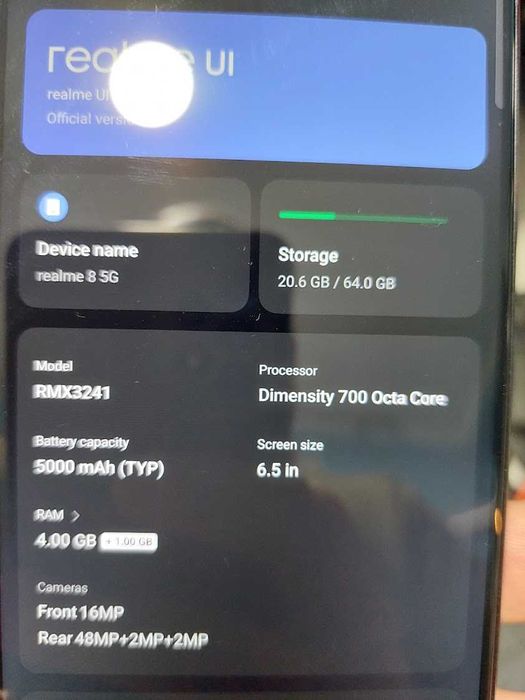 Смартфон Realme 8 5g