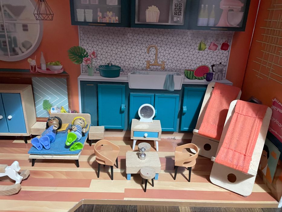 Дървена къща за кукли Kidkraft