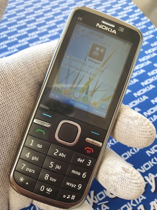 Nokia C5-00 Black 5.0 Mega Pixel Nou Original!