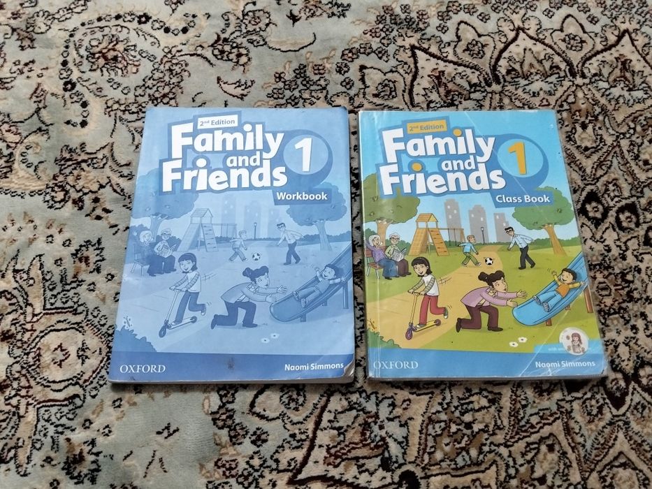 Книга Английского языка "Family and friends"