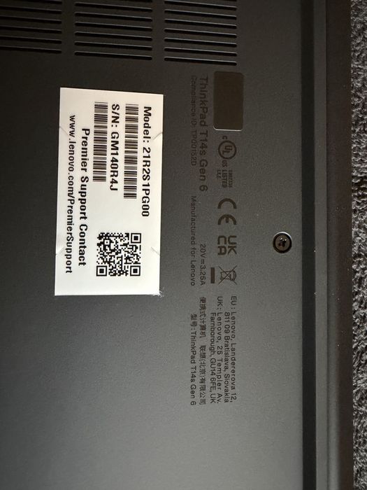 Lenovo ThinkPad T14s gen 6 intel core Ultra 5 vPro
