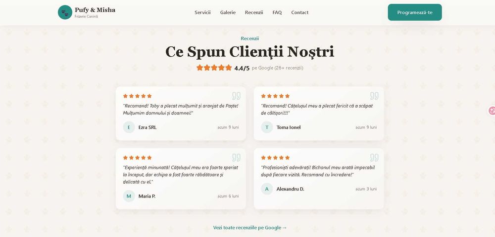 WebSite Pentru Afacerea Ta