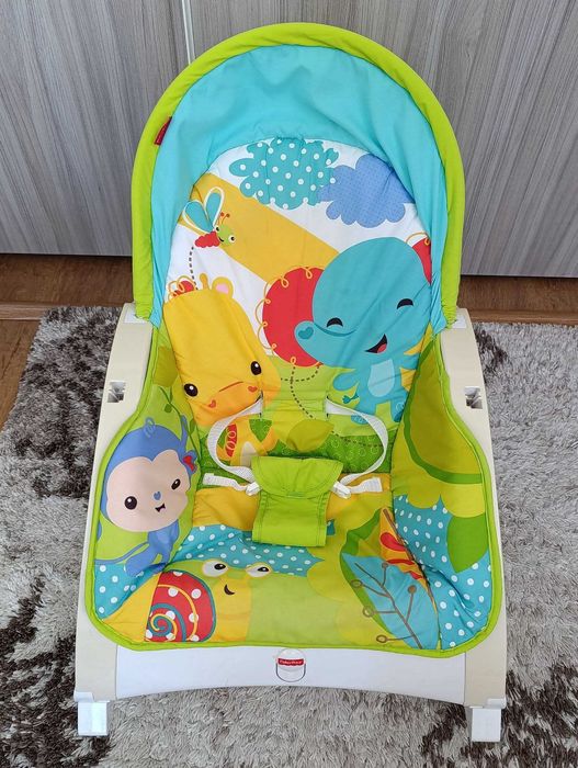Бебешки шезлонг Fisher price + подарък