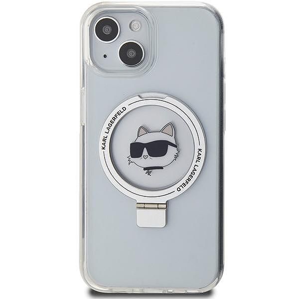 Karl lagerfeld klhmp15shmrschh iphone 15 / 14 / 13 white hardcase ring