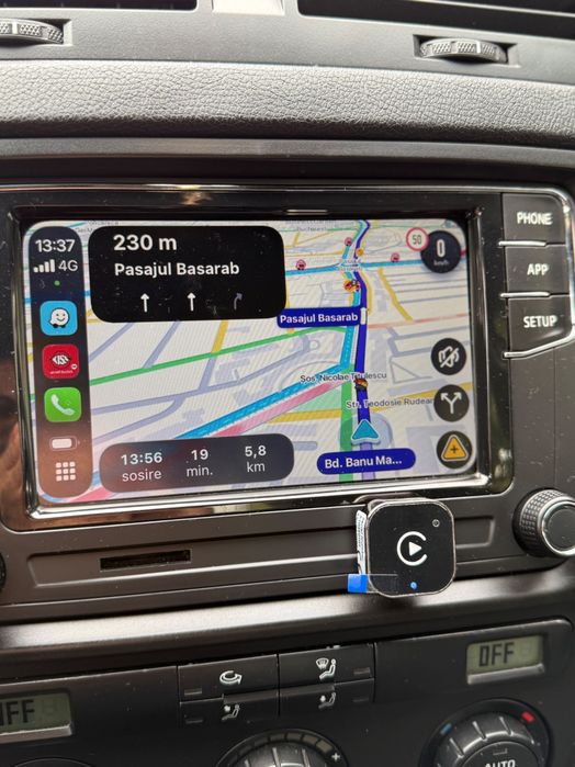 Adaptor Wireless CarPlay & Android Auto Plug & Play