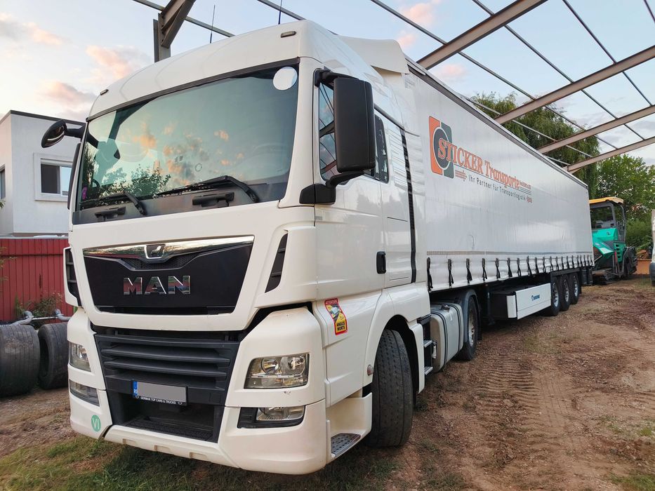 Cap Tractor MAN Tgx 18.500 Cutie Scania - Motor nou 150.000 Km