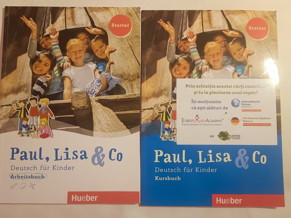 Cursuri de limba germană ,  Planetino A1 ,  Bildworterbuch A1 plus , Starter