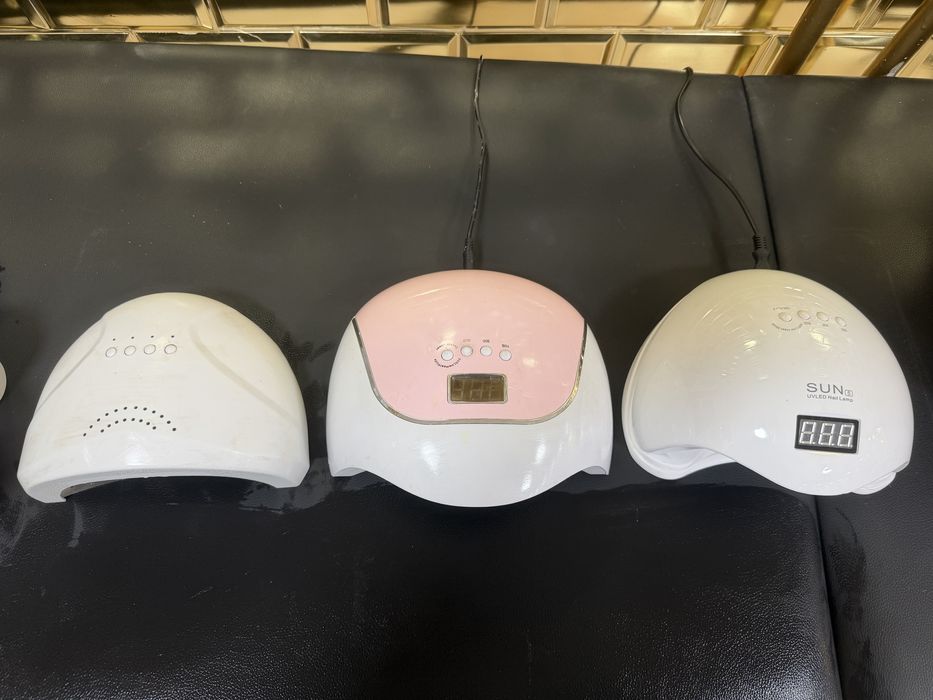 Маникюрный аппарат и лампа для сушки