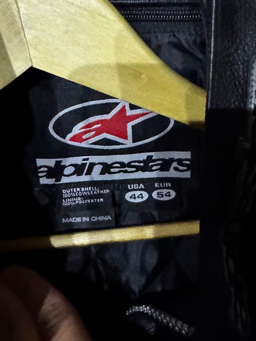 costum moto Alpinestars din piele NEGOCIABIL