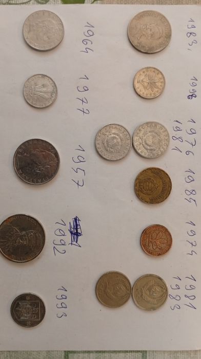 Monede vechi de colecție
