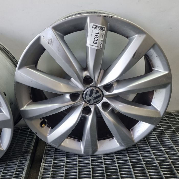 Jante aliaj Volkswagen Tiguan 5N Facelift 2011 - 2015 (1633) R17 ET43 5X112 Garantie