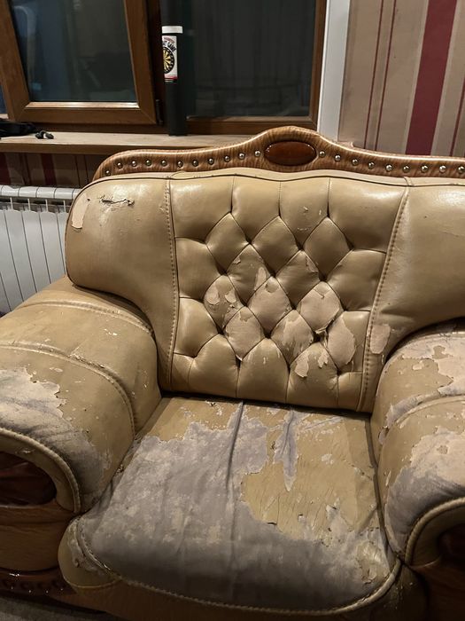 Срочно продам диван софа и кресло