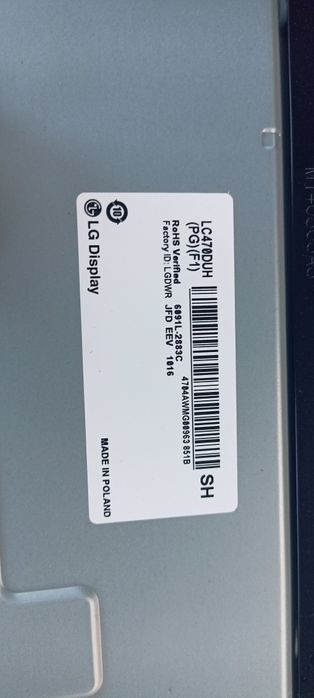 Vând placă de bază tv LG 47LF 700V