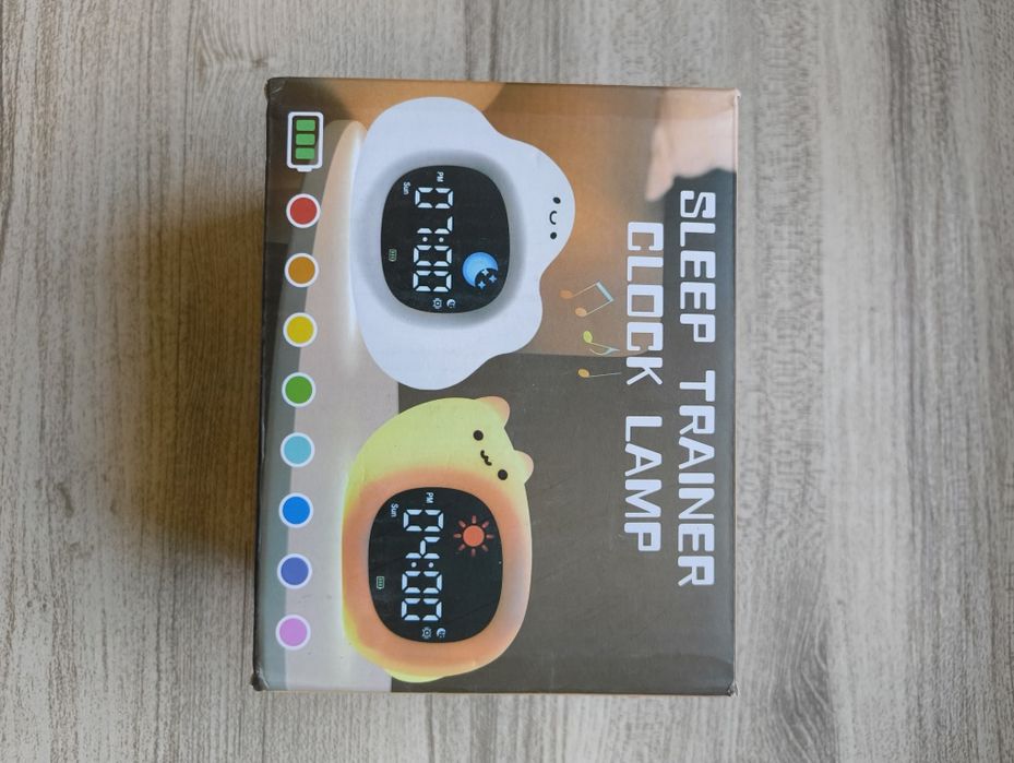 Ceas de antrenament pentru somn și lampă de veghe (Sleep Trainer Clock Lamp)