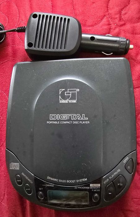 General Technic - CD Player Portabil - vintage, colectie